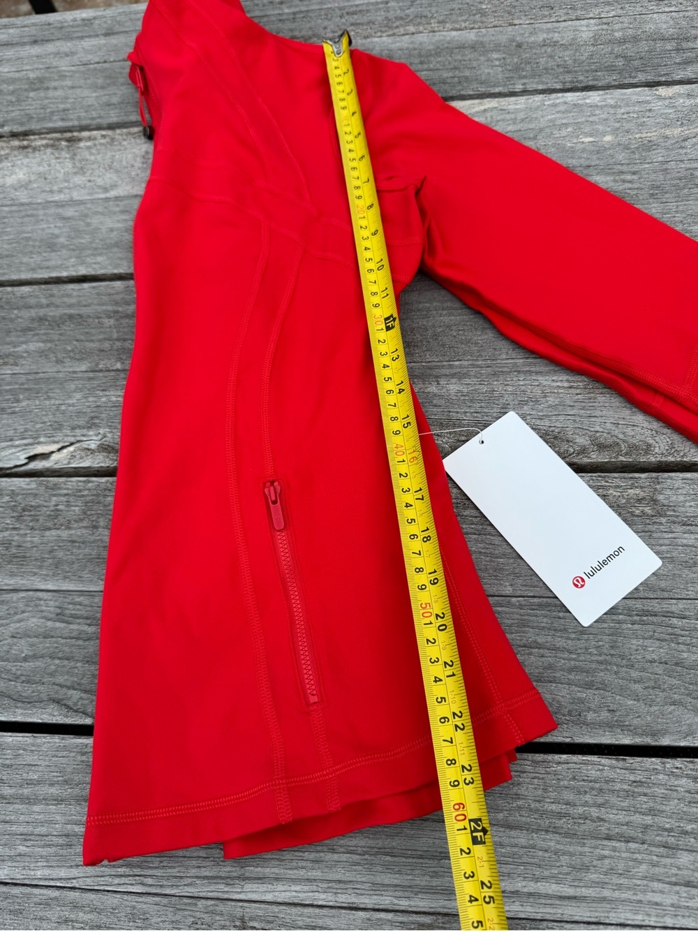 Lululemon Define Jacket Luon True Red NWT SIZE 10 ❤️ RARE - Picture 6 of 10